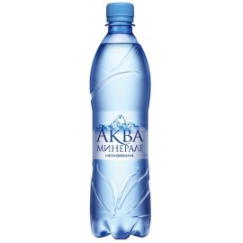 Aqua Mineral Water Pure Still 0.6L