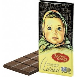 Krasny Oktyabr Milk Chocolate Alenka 100g