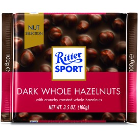 Ritter Sport Dark Whole Hazelnuts 100g