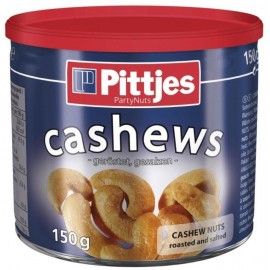 Pittjes Cashews Dry Roasted 125g