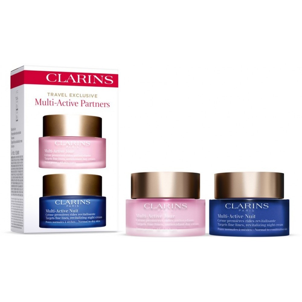 Activity partners. Clarins Multi Active nuit.